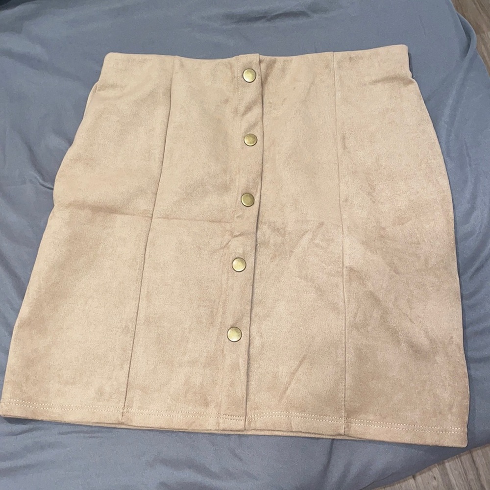 Danbee brown formal skirt
